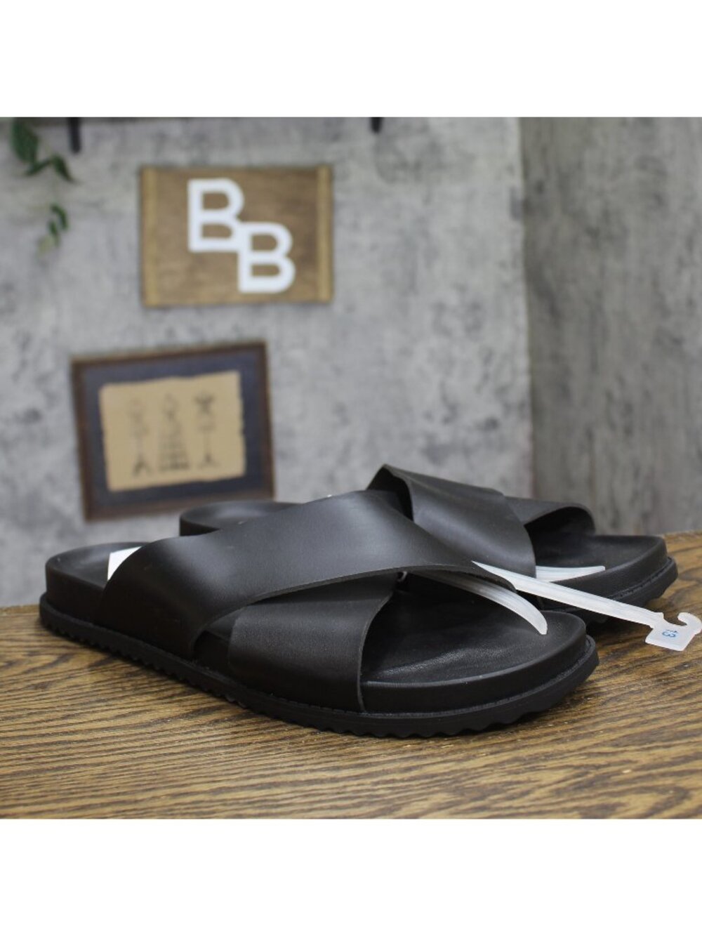 Goodfellow & Co Men Thomas X-Band Sandals 94855975 Black 13